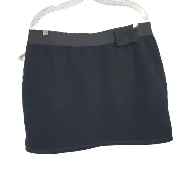 Athleta Size 2X Skirt Fleece Lined Tennis Golf Activewear Scuba Tech Stretch - Picture 5 of 9